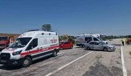 Çorum’da iki otomobil çarpıştı: 4 yaralı