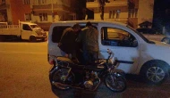 Çorum’da motosiklet çalan çocuklar polisin kovalamacasıyla yakalandı