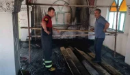 Osmancık’ta camide çıkan yangın söndürüldü