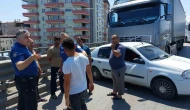 Tır ile otomobil çarpıştı, 5 yaşındaki çocuk yaralandı