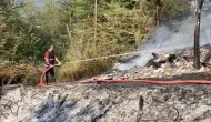 Alevlere teslim olan ev küle döndü, iki kardeş yaralı kurtuldu