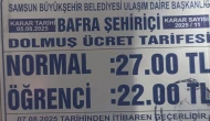 Dolmuş ücretlerine zam