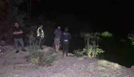 Frenleri boşalan minibüs uçuruma yuvarlandı: 1 yaralı
