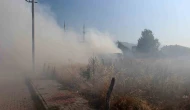 Hurda deposunda yangın: Dumanlar gökyüzünü kapladı