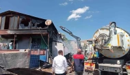 2 katlı evde çıkan yangın paniğe neden oldu