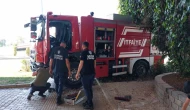 İtfaiye aracı kaza yaptı: 2’si itfaiyeci 3 yaralı