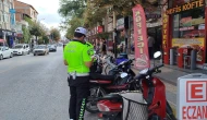 Çorum’da 20 motosiklet trafikten men edildi