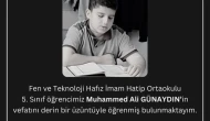 Evinde baygın bulunan çocuk hayatını kaybetti