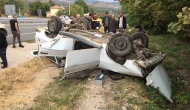Otomobil takla attı: 2 yaralı