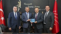 CHP Heyetinden Özgür Özel’e Strabon Sempozyumu Daveti