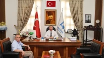 CHP Merzifon İlçe Başkanı Hasan Caba’dan Başkan Alp Kargı’ya Ziyaret