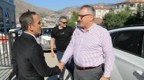 AK Parti Amasya Milletvekili Hasan Çilez’den Gençlik ve Spor İl Müdürü Osman Ercan’a Ziyaret
