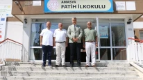 Amasya İl Milli Eğitim Müdürü Katipoğlu’ndan Fatih İlkokuluna Ziyaret