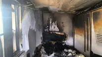 Merzifon Bahçelievler Mahallesi’nde Ev Yangını!