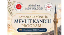 Amasya’da Hanımlara Özel Mevlit Kandili Programı Düzenlenecek