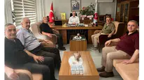 Faruk Kaplan ve Esnaflardan Müftülüğe Ziyaret