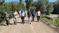 Amasya’da Irmak Kenarında Büyük Temizlik