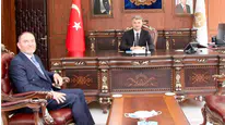 Amasya Müftüsü Yavuz Yeni Müftüyü Ağırladı
