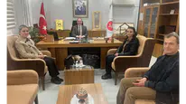 İlçe Sağlıktan Müftü Yalçınkaya’ya Ziyaret!