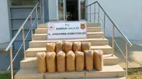 Araçtan 60 Kilo Kaçak Tütün Çıktı