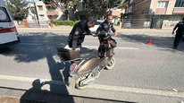 Müftü Yardımcısının Otomobili ile Motosiklet Çarpıştı!