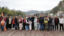 Amasya Yeşilırmak’ta Kano Şöleni