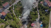 Atıklar Alev Aldı: Devrek’i Yoğun Duman Kapladı!