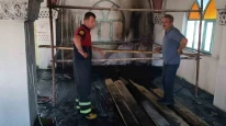 Osmancık’ta camide çıkan yangın söndürüldü