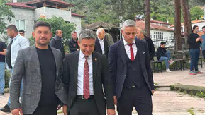 MHP Amasya Heyeti Afet Duasında