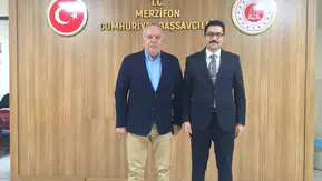 Rektör Turabi ve Başsavcı Akkaya Bir Araya Geldi