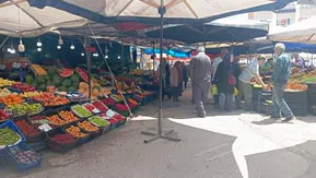 Merzifon Halk Pazarında Fiyatlar Düşüyor! Vatandaş Memnun