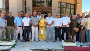 Merzifon Milli Eğitim'de Bayrak Değişimi