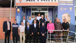 Amasya'da Önemli Siyasi Buluşma