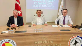 Merzifon TSO Meclisi Toplandı!