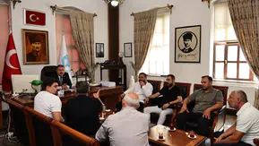 Başkan Alp Kargı Konuklarını Ağırladı