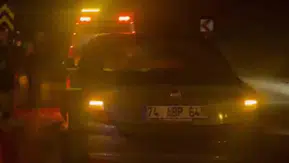 Kavşakta İki Otomobil Çarpıştı!