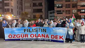 Amasya’da Filistin İçin Tek Yürek Oldular!