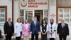 Amasya Valisi Bakan, Tıp Bayramın'da Sağlıkçılarla