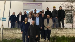 Milletvekili Haluk İpek Maden İşçileriyle İftar Sofrasında