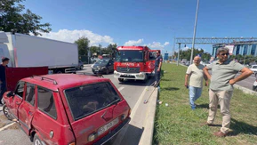 İki Araç Çarpıştı: 2’si Çocuk 3 Yaralı