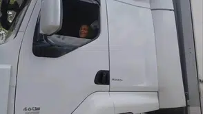 Kadın Tır Şoför Çorum’a Hayran Kaldı