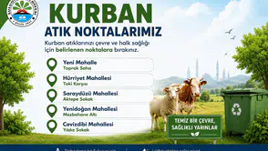 Suluova’da Kurban Atıkları İçin Kritik Uyarı