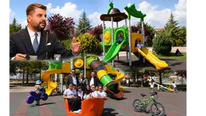 Merzifon’daki Parklar Yenileniyor! Çocuklar İçin Daha Güvenli Alanlar