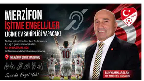 Merzifon, İşitme Engelliler Futbol Ligi’ne Ev Sahipliği Yapacak