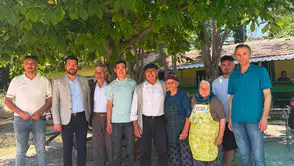 Keleş Hırka Köyü'nde Vatandaşlarla Buluştu