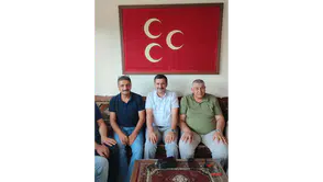 Türk Sağlık-Sen'den MHP Merzifon İlçe Başkanlığına Hayırlı Olsun Ziyareti