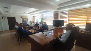 Merzifonspor'dan Kaymakam Karaaslan'a İlk Protokol Ziyareti