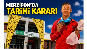 Merzifon'da Tarihi Karar! Gençlik Merkezine Dünya Şampiyonu Zehra Nur Aslan'ın İsmi Verildi