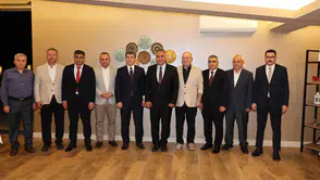 Amasya’da Tuğgeneral Halil Uğur Serin’e Veda Yemeği