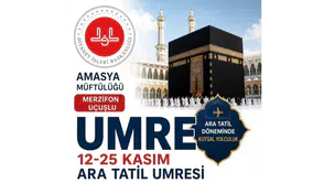 Amasyalılara Umre Müjdesi!